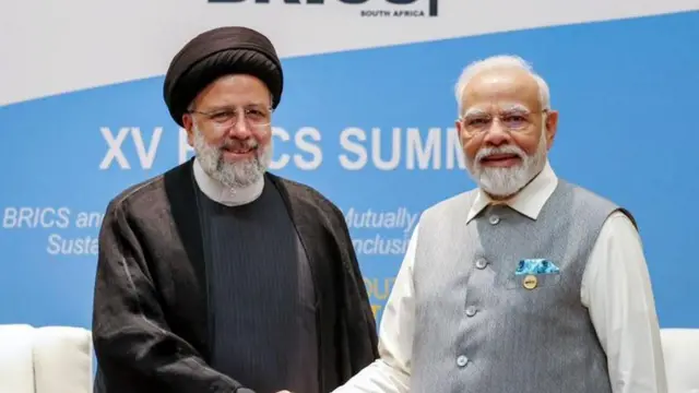 2023 ఆగస్టులో మోదీతో రైసీ