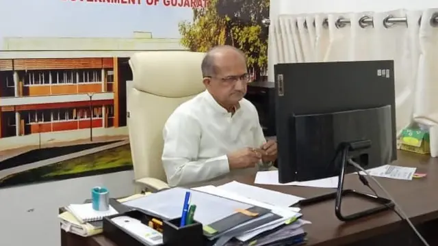 ગુજરાતના શિક્ષણ મંત્રી ભૂપેન્દ્રસિંહ ચુડાસમા