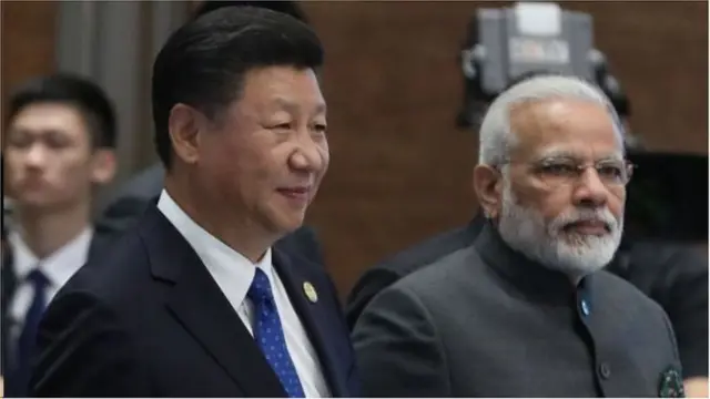 शी जिनपिंग-नरेंद्र मोदी