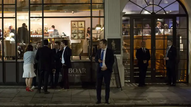 лондон, ресторан