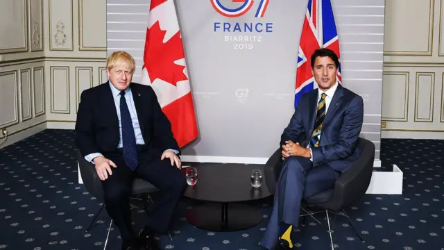 जी 7 देशों की बैठक