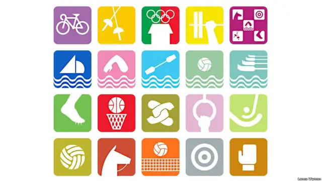 Wyman especializó su carrera en el uso de íconos y la comunicación gráfica