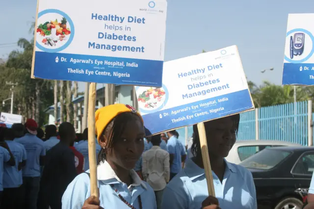 Ndị na-agbasa ozi maka ọrịa shuga