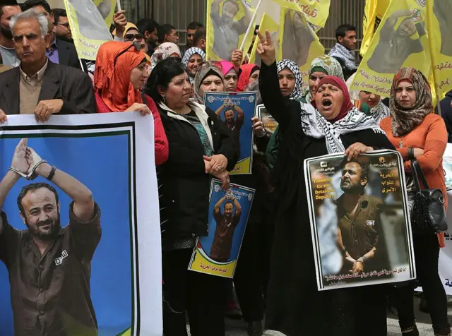 मारवान बारगॉटी, हमास के प्रतिद्वंद्वी फ़लस्तीनी गुट फ़तह के नेता हैं