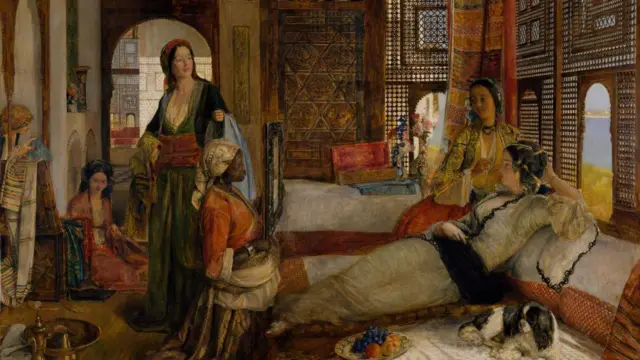 لوحة للرسام جون فريدريك لويس 