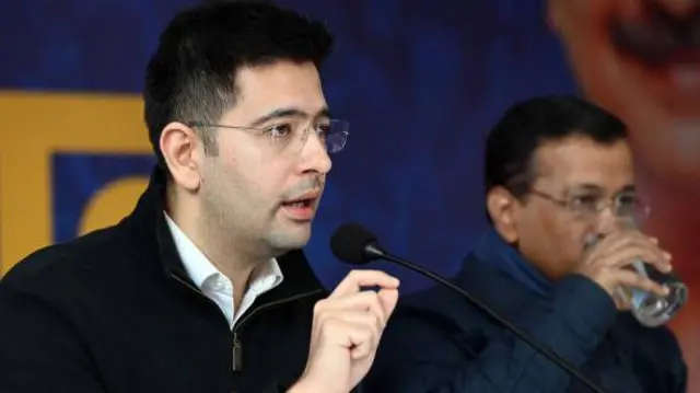 ਰਾਘਵ ਚੱਢਾ ਦੀ ਕੇਜਰੀਵਾਲ ਦੇ ਨਾਲ ਤਸਵੀਰ