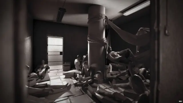 ਕਲਾਕਾਰ ਵੱਲੋਂ ਬਣਾਈ ਗਈ ਜੇਲ੍ਹ ਦੀ ਤਸਵੀਰ