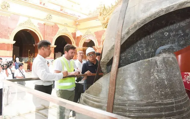 အပြည်အပြည်ဆိုင်ရာ အဏုမြူစွမ်းအင် အေဂျင်စီ (IAEA) နဲ့ ပြည်တွင်းပညာရှင်တွေ ငလျင်ဒဏ်သင့် အဆောက်အဦတချို့ကို ပူးပေါင်းစစ်ဆေး