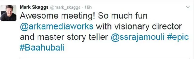 मार्क स्कैग्स का पोस्ट