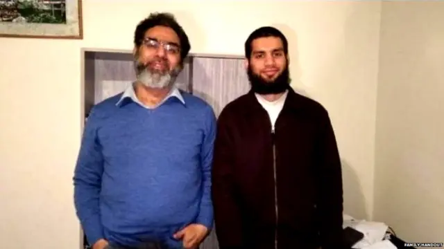 नईम राशिद और उनके बेटे ताल्हा राशिद