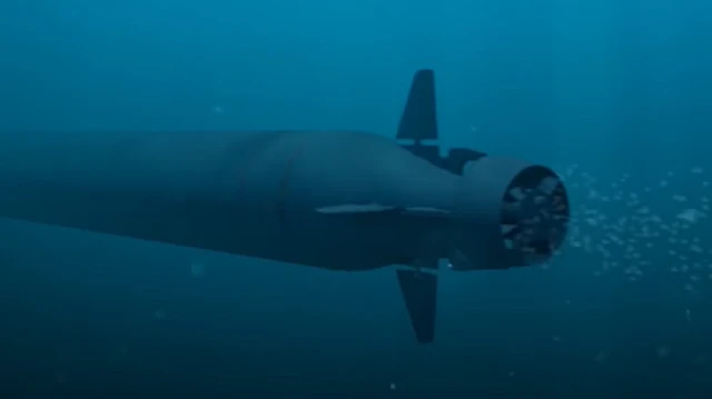 Rusya Savunma Bakanlığı'nın yayımladığı Poseidon animasyonu