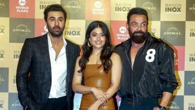 ਰਣਬੀਰ ਕਪੂਰ, ਰਸ਼ਮਿਕਾ ਮੰਦਾਨਾ ਅਤੇ ਬੌਬੀ ਦਿਓਲ