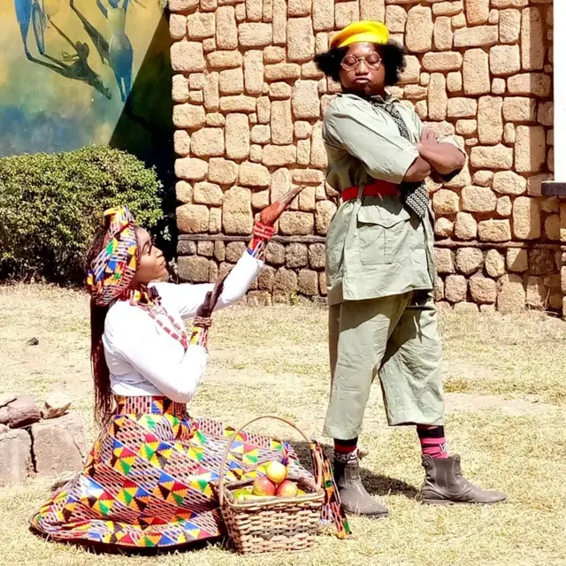 A nan kuma Ibrahim Yamu Baba tare da wata tauraruwa a cikin fim din Sambisa 2 wanda za a fitar nan ba da dadewa ba, a cewarsa.