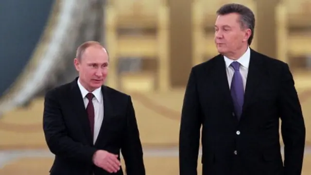 Путин и Янукович