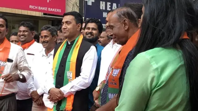 ગોવાના મુખ્ય મંત્રી પ્રમોદ સાવંત