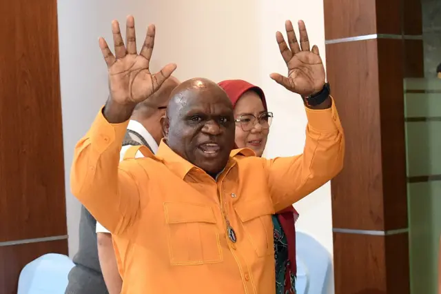 Menteri Hak Asasi Manusia (HAM) Natalius Pigai