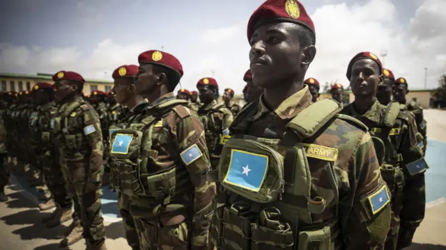 የሶማሊያ ጦር ሠራዊት አባላት