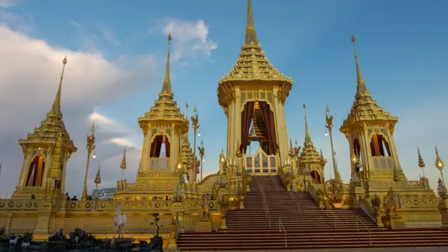 Funeral pyre for King Bhumibol Adulyadej