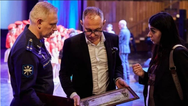 Dina Salyukova “AvtoDor Vətənpərvərləri” bayramında