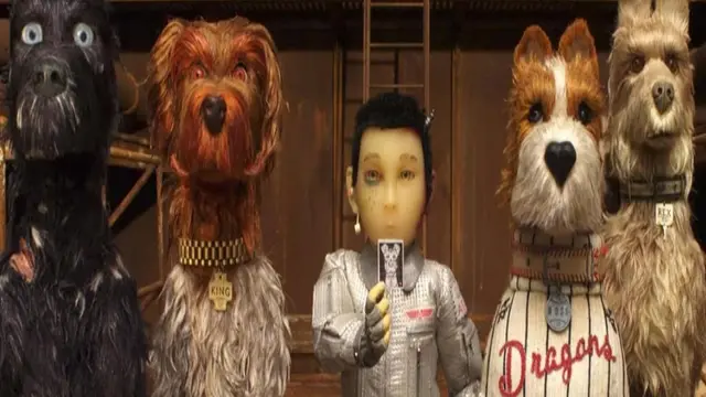 مشهد من فيلم "جزيرة الكلاب"