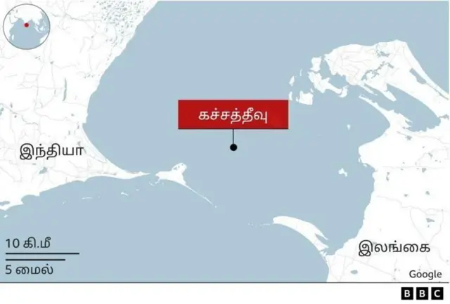 கச்சத்தீவு, இந்தியா, இலங்கை, டக்ளஸ் தேவானந்தா, நரேந்திர மோதி