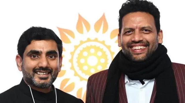 లోకేష్తో ఏపీ పరిశ్రమల శాఖ మంత్రి టీజీ భరత్