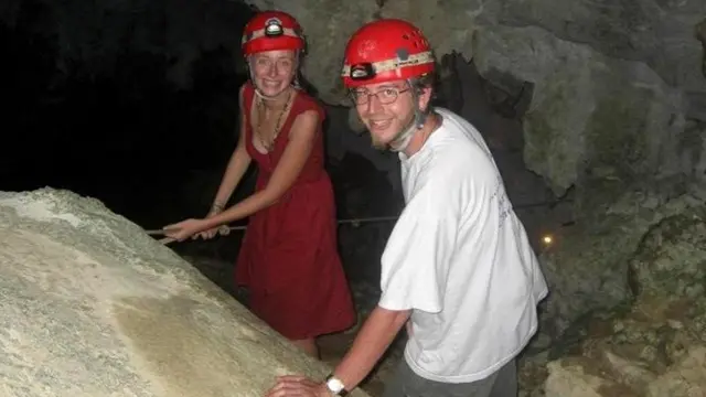 Автор статьи с мужем воспользовались советом Тома и посетили местные пещеры