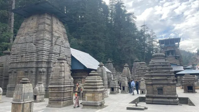 जागेश्वर के मंदिर