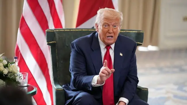 Donald Trump na Casa Branca