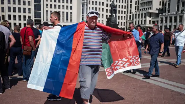 Акція на підтримку Лукашенка