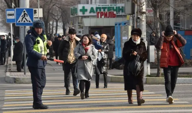 సిరియా నుంచి వచ్చిన వారి విషయంలో తమకు ఆందోళన ఉందటున్న కిర్గిజ్ ప్రజలు