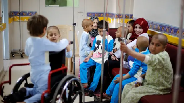 سوریې کې د ماشومانو سرطان درملنې روغتون