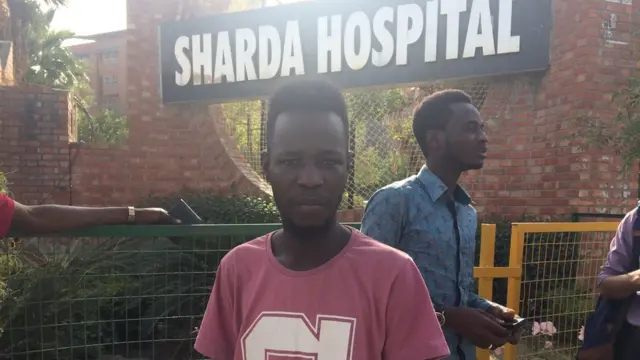 ग्रेटर नोएडा में रह रहे अफ़्रीकी छात्र