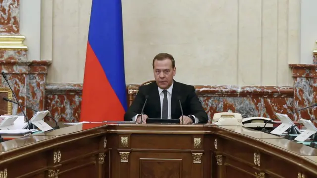 俄羅斯總理梅德韋傑夫