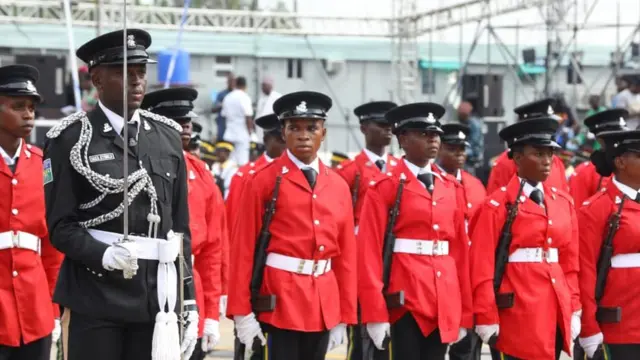 Police for parade ground on May 29, 2019 for Lagos