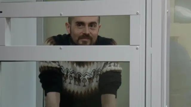 Даниэль Диас-Струков во время суда