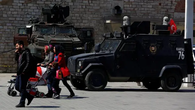 Военные на площади Таксим