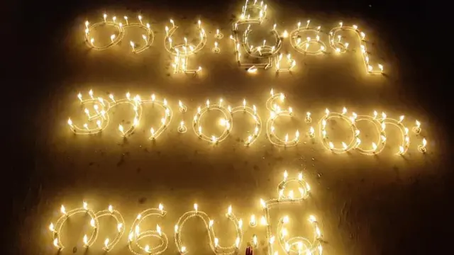 တမူးမြို့ပြည်သူတွေကို ကလေးမြို့က မီးထွန်းဆုတောင်းအားပေး