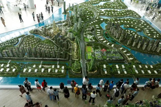 柔佛新山市的碧桂园森林城市展销厅（21/2/2017）