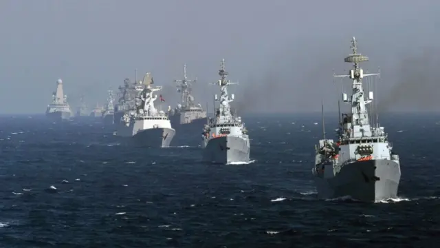 हिंद महासागर में साझा सैन्य अभ्यास