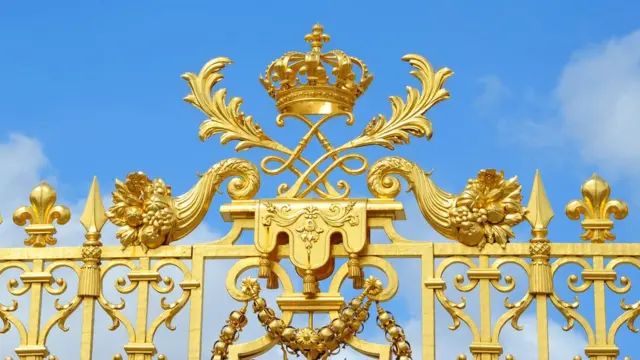 Reja del palacio de Versalles.