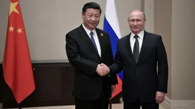 Putin and Xi Xinpin