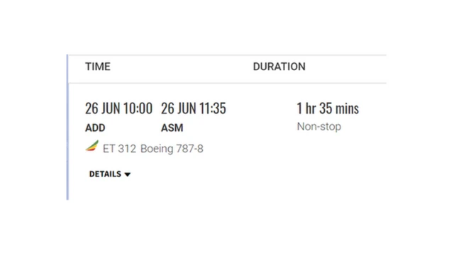 መርበብ ሓበሬታ መንግዲ ኣየር ኢትዮጵያ