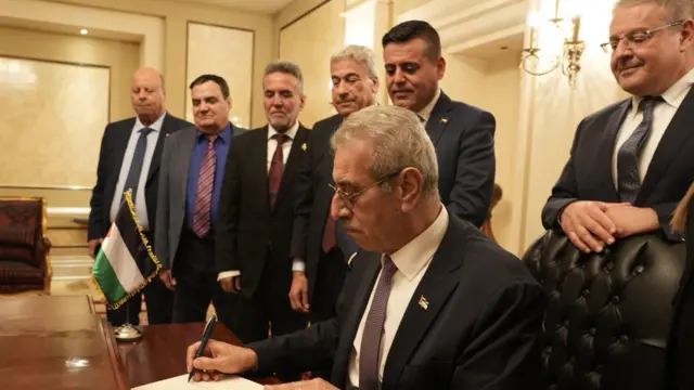 وزير التخطيط السابق في السلطة الفلسطينية علي شعث