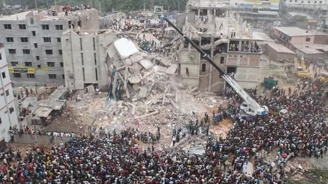 রানাপ্লাজা ধ্বসের স্থান