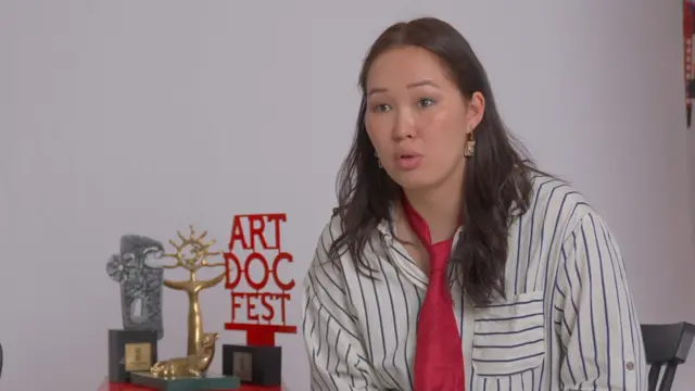 Алиман Токтогул, "Иттер" толук метраждуу даректүү тасмасынын режиссеру