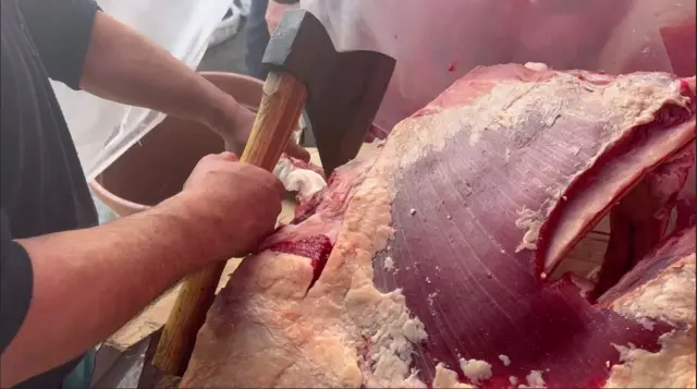 Гўштни майдалаш жараёни