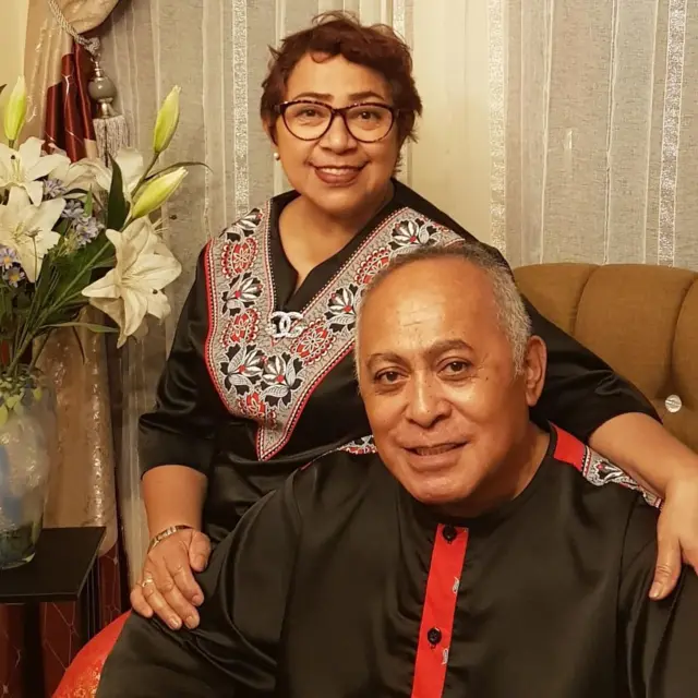 Minggus Pattiradjawane dan istrinya Christine Pattiradjawane kini menetap di Kota Ambon. 