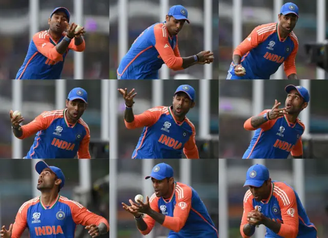 ஒரே போட்டியில் கபில் தேவ், சூர்யகுமார் யாதவ் ஆகியோரின் கேட்ச்களை நினைவூட்டிய அக்‌ஷர் பட்டேல்