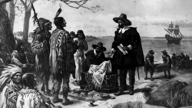 Продажа индейцами Манхэттена